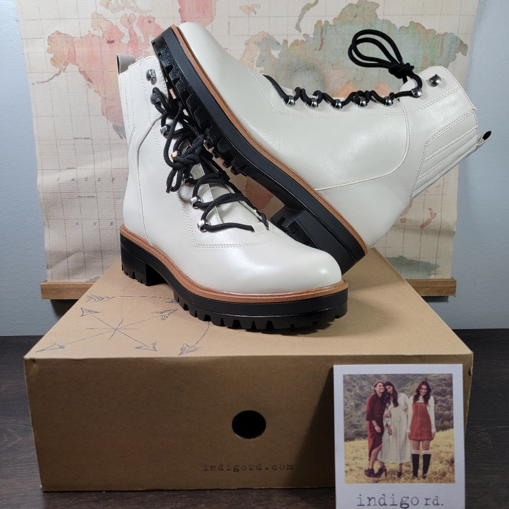 Brand New Indigo Rd Irie Combat Boot Womens Size 100